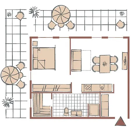 Lägenhet Appartmenthaus-suedstrand-44-wohnung-21